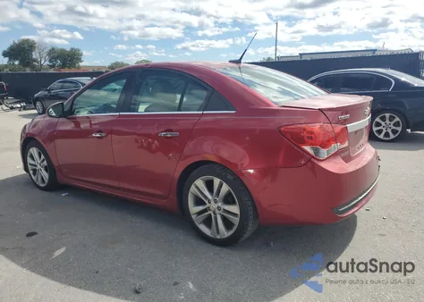 2011 Chevrolet Cruze Ltz from USA, damaged, VIN 1G1PH5S92B7302165